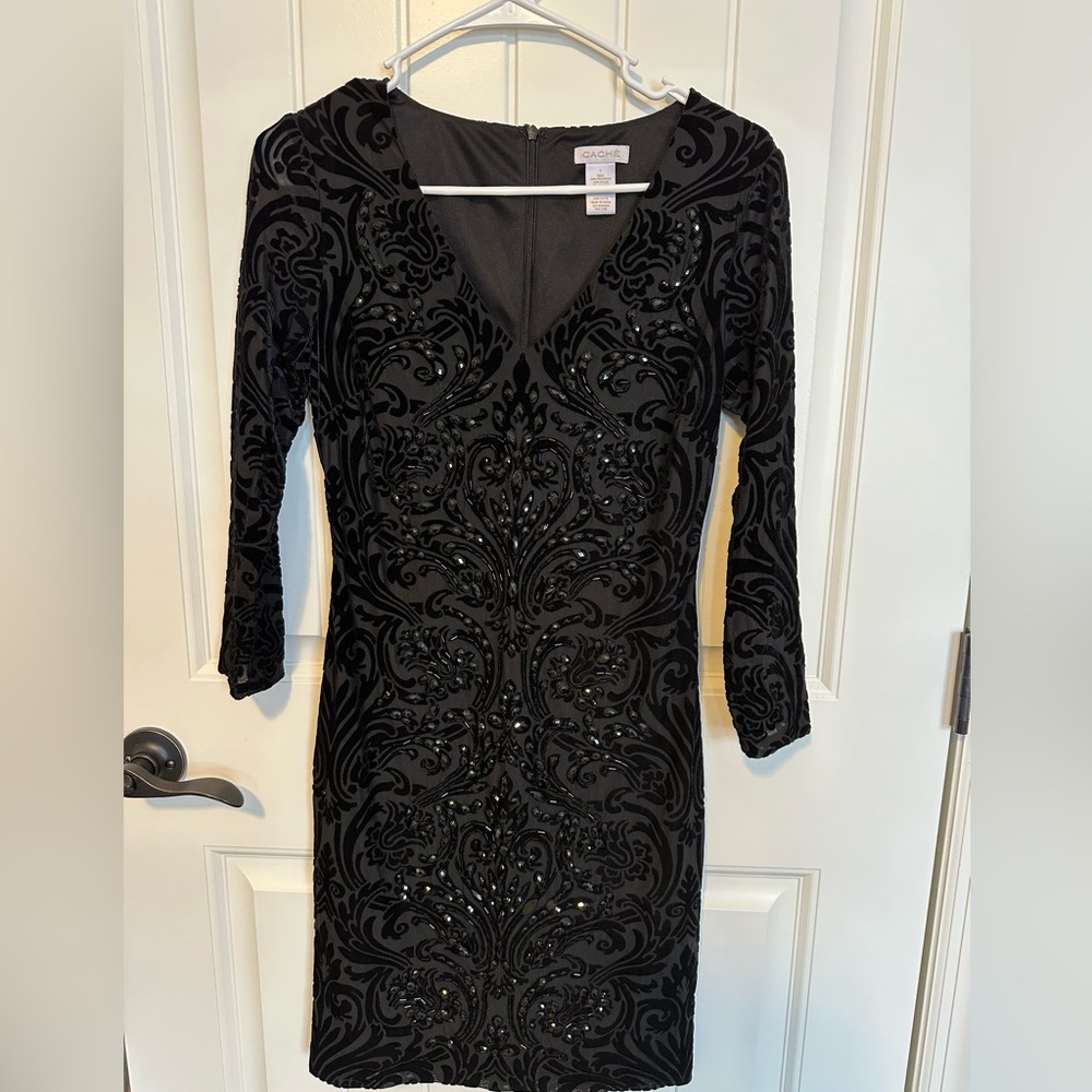 Cache beaded dress